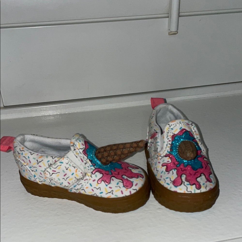 Vans Toddler size 4 Colorful Ice Cream Kids Shoes